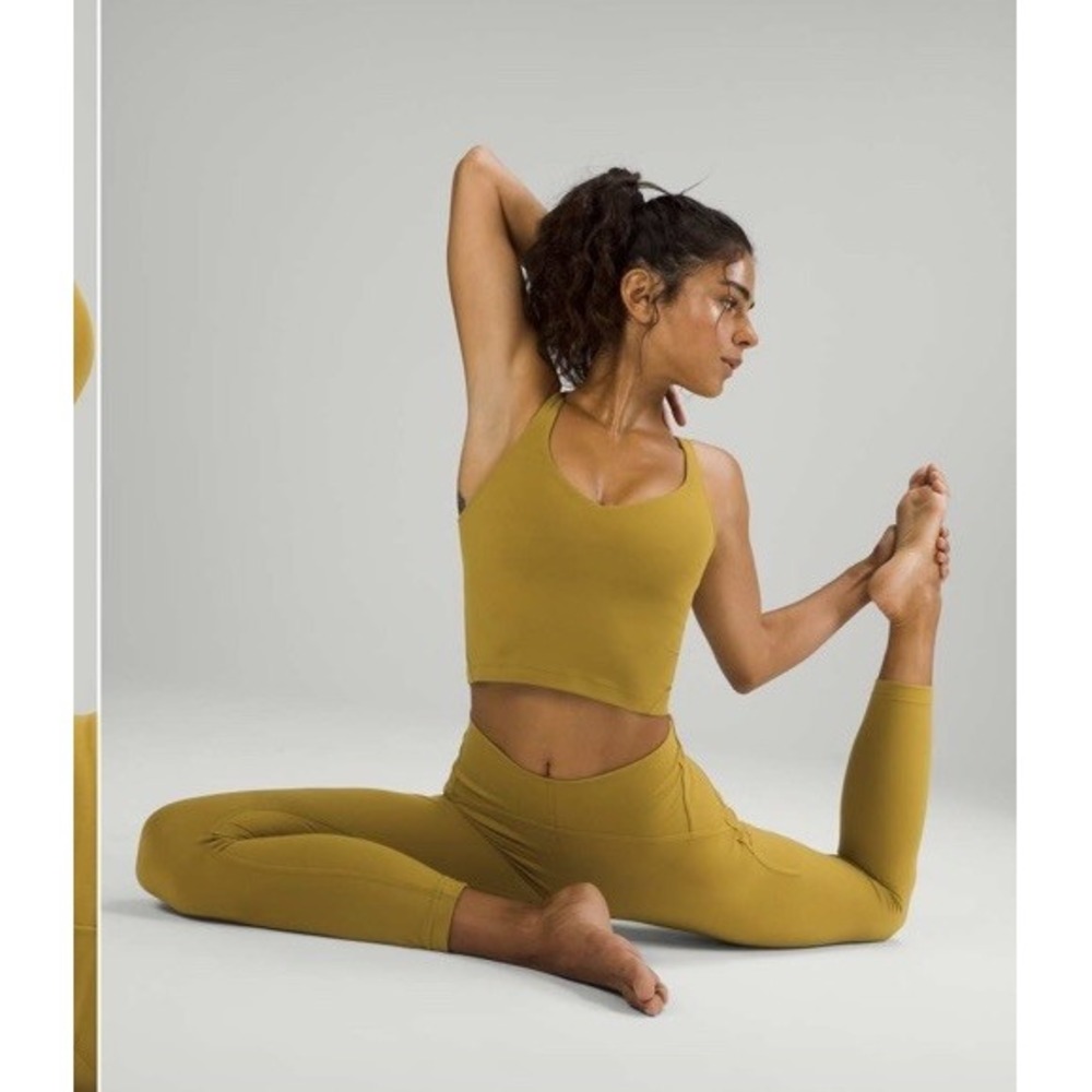 Lululemon Instill High-Rise Tight 25" Size 6‎ Auric Gold EUC